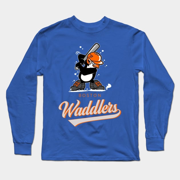 Boston Waddlers Long Sleeve T-Shirt by NdasMet